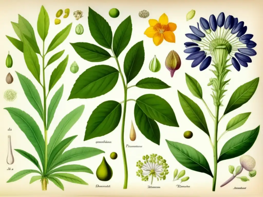 Anatomía de plantas medicinales: detalles y usos