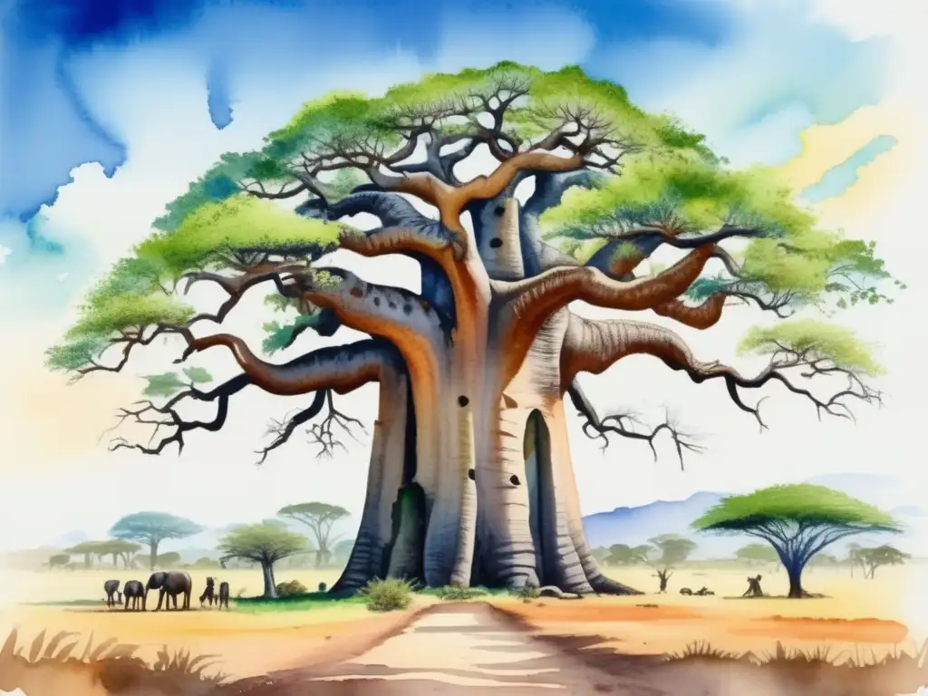 Baobab africano: beneficios medicinales y tradiciones en la savannah