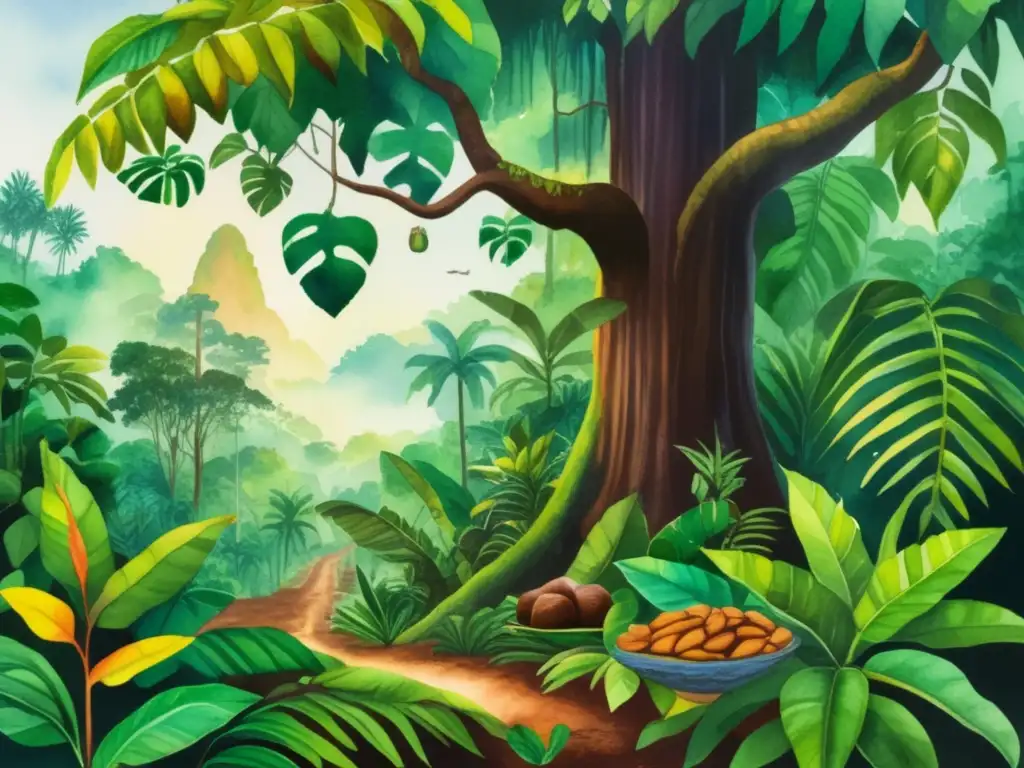 Historia y proceso del cacao: desde la selva tropical hasta la taza de chocolate, un viaje vibrante y encantador