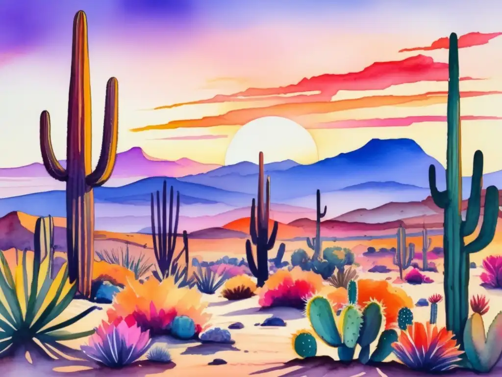 Cactus de África: paisaje vibrante, colores únicos y beneficios nutricionales