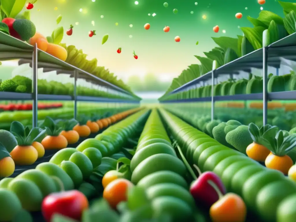 Beneficios de la nanotecnología en plantas: imagen detallada que resalta el potencial para mejorar la calidad nutricional de los alimentos