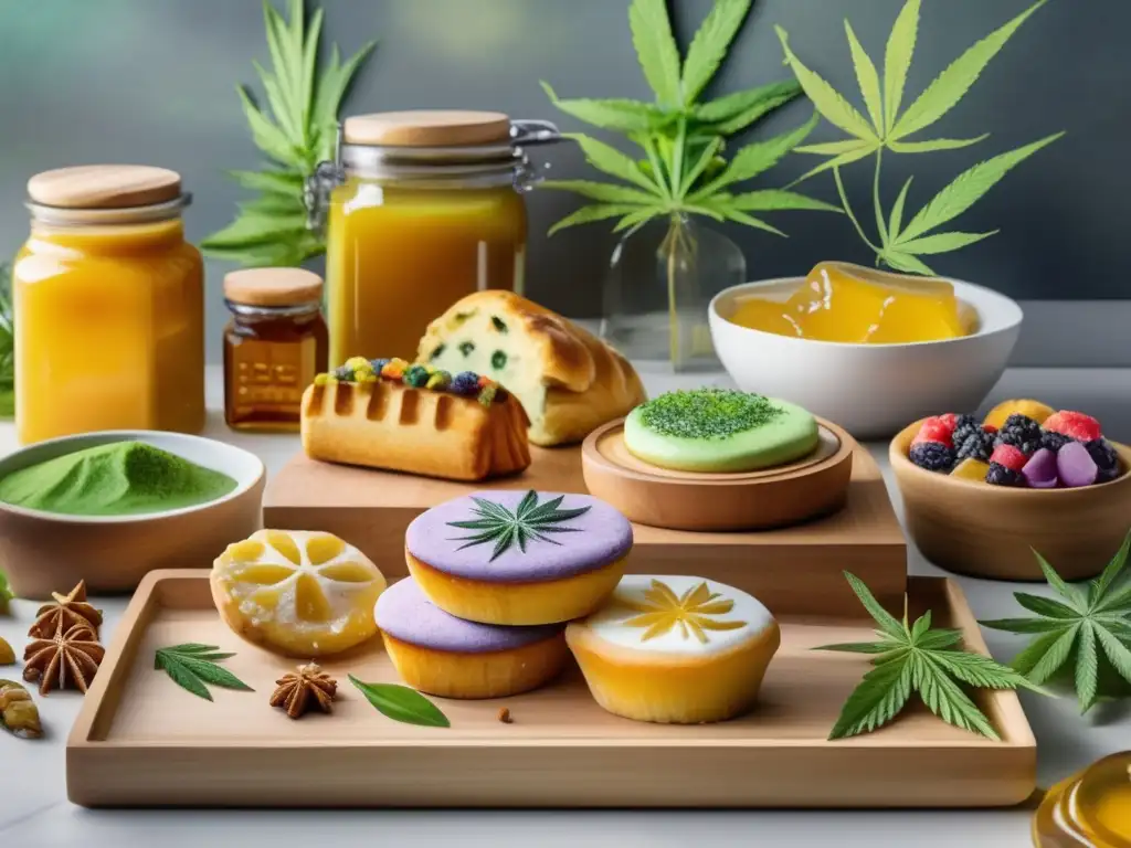 Cocina moderna con creaciones culinarias de cannabis: Beneficios medicinales del cannabis