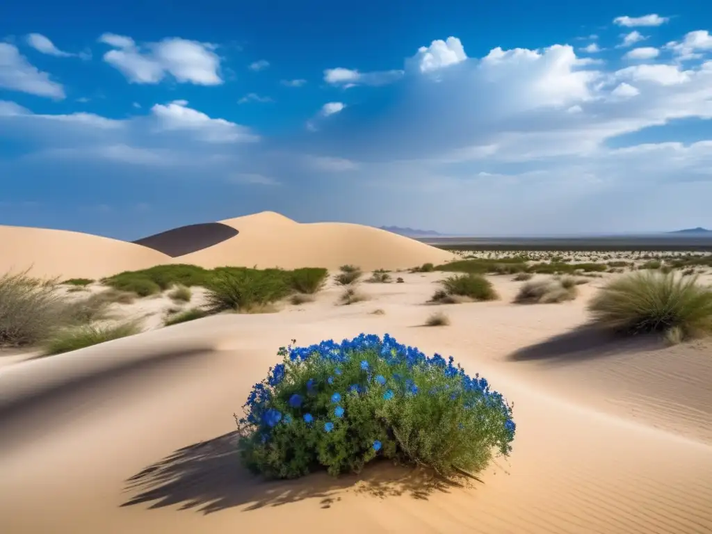 Cambios radicales en la flora del desierto con ingeniería genética