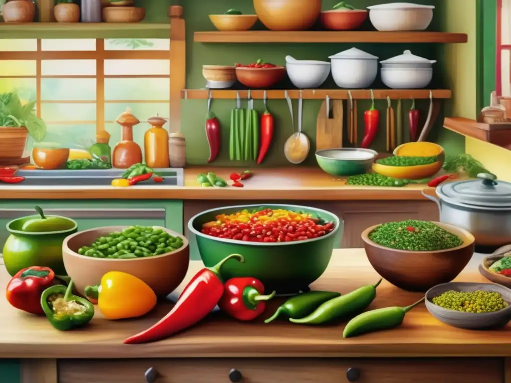 Cocina vibrante con ají: Beneficios medicinales del ají y el picante