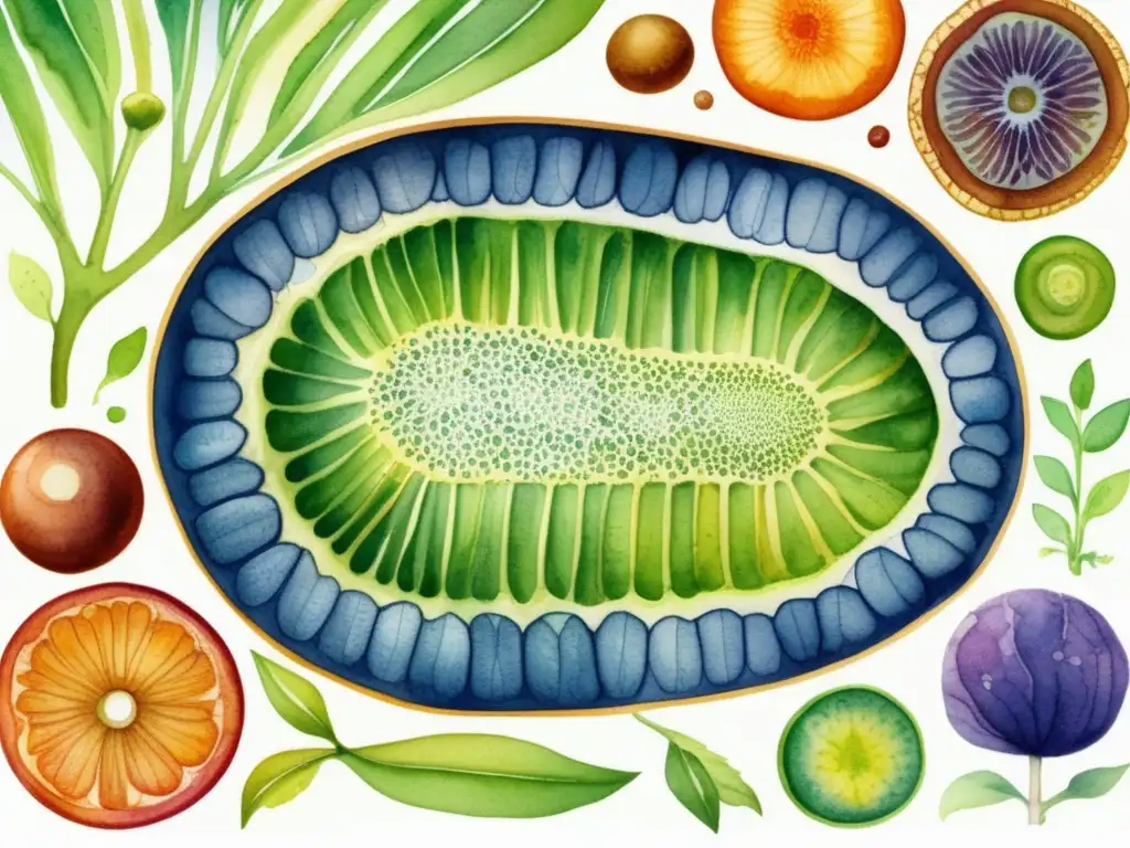 Estructura de células vegetales: Procesos químicos en plantas: estudio de enzimas