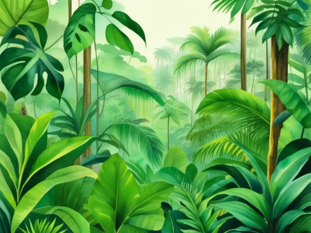 Morfología de plantas tropicales: funcionamiento y diversidad en exuberante escena de selva