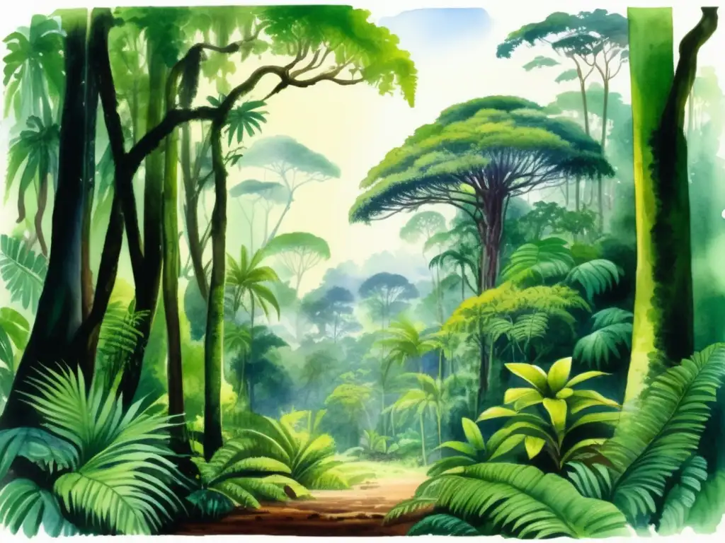 Plantas tropicales de África: Selva y biodiversidad