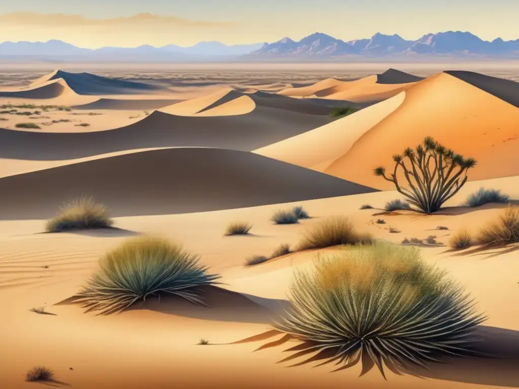 Paisaje desierto: Plantas adaptadas al cambio climático