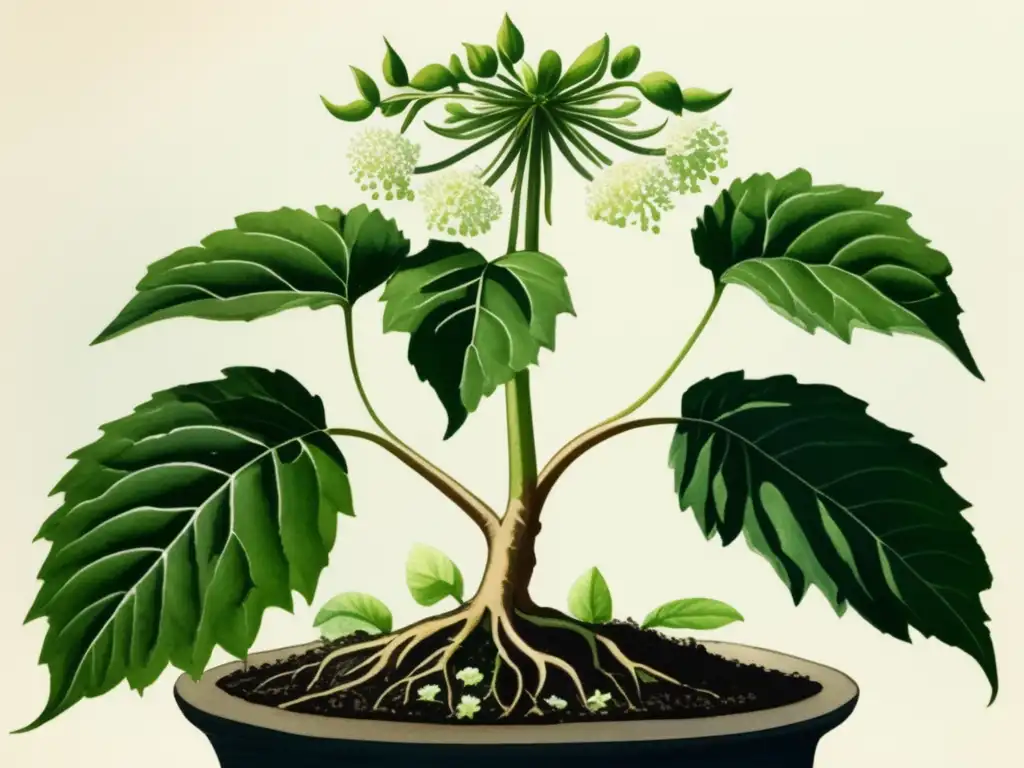 Planta de Ginseng coreano: beneficios para la salud