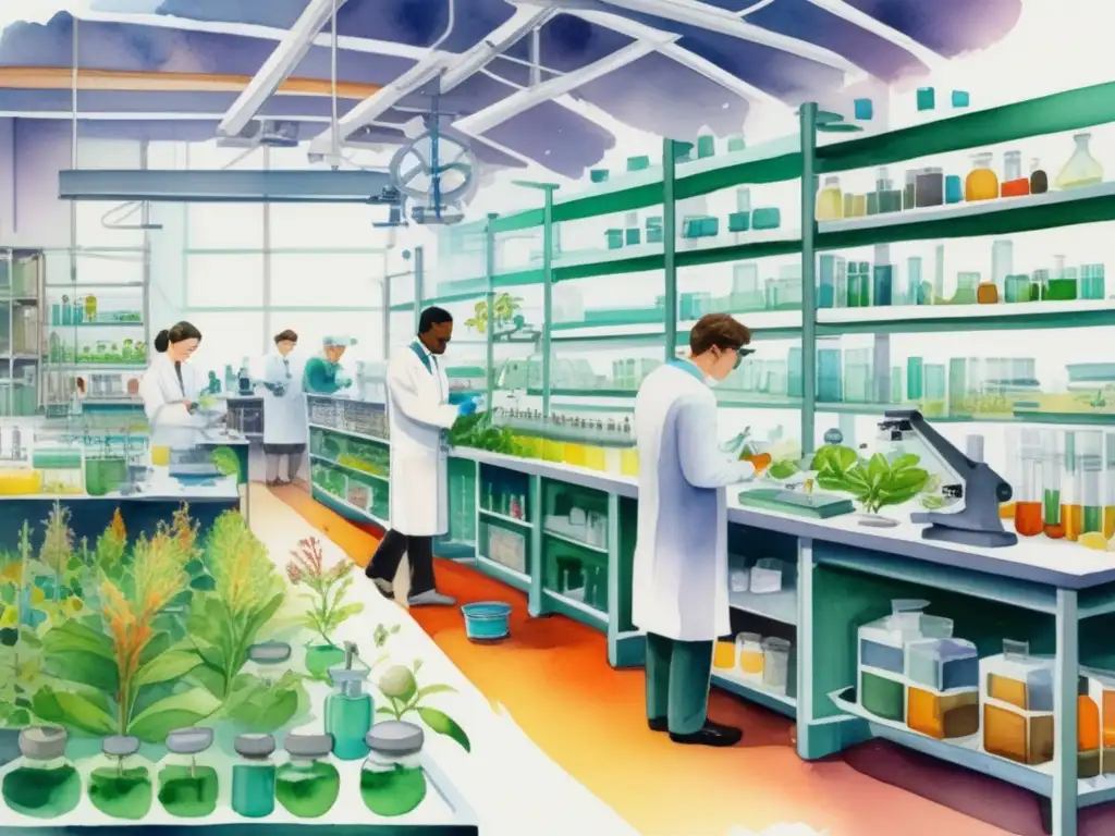 Beneficios plantas medicinales genéticamente modificadas en laboratorio