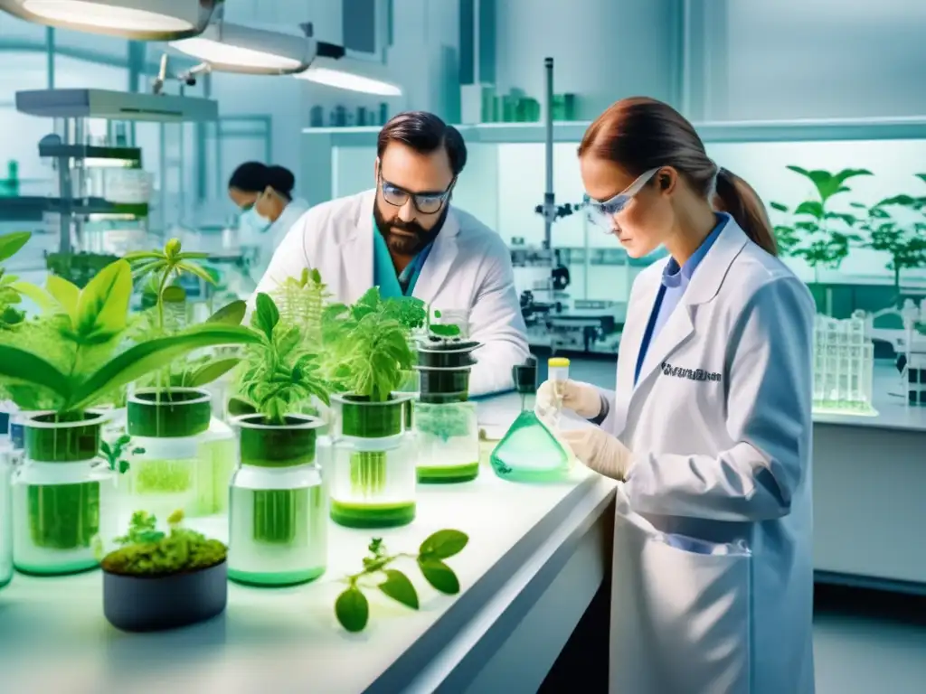 Beneficios de plantas genéticamente modificadas para medicina