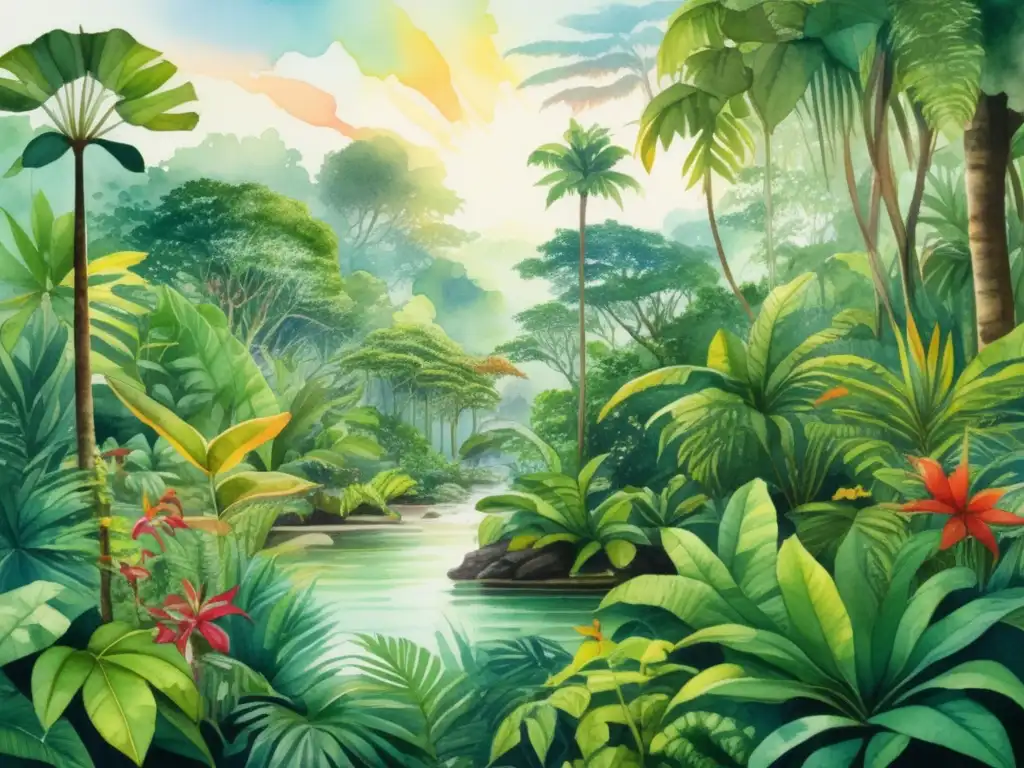 Bosque tropical con plantas exóticas: Plantas exóticas en literatura de viajes