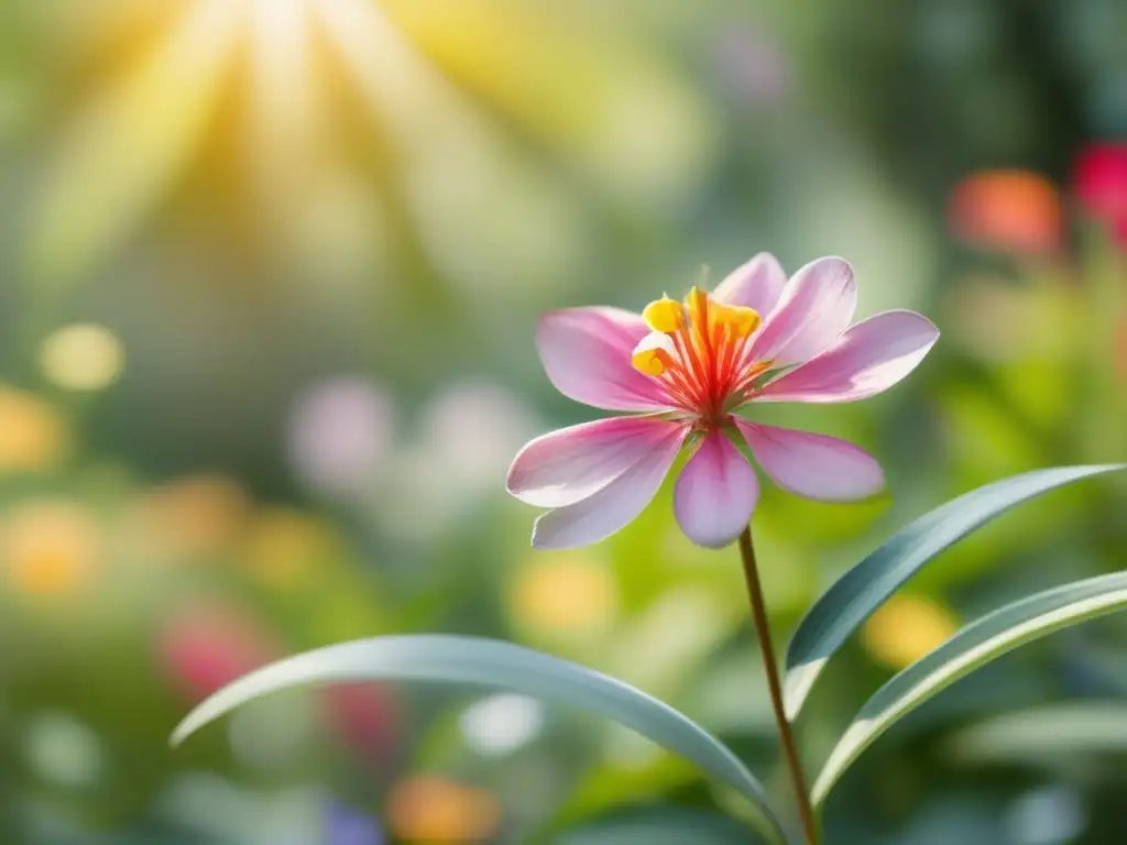 Fotografía botánica: Jardín vibrante, flores y plantas coloridas