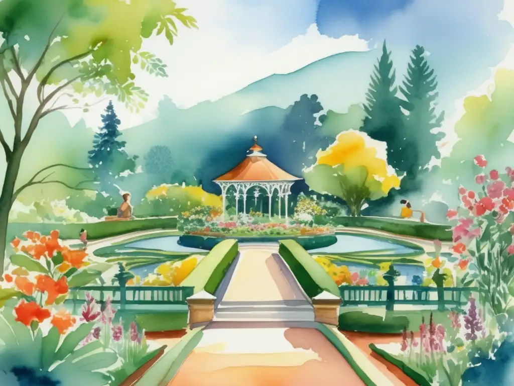 Ilustración científica de plantas: Jardín botánico histórico, artistas y detalles vibrantes