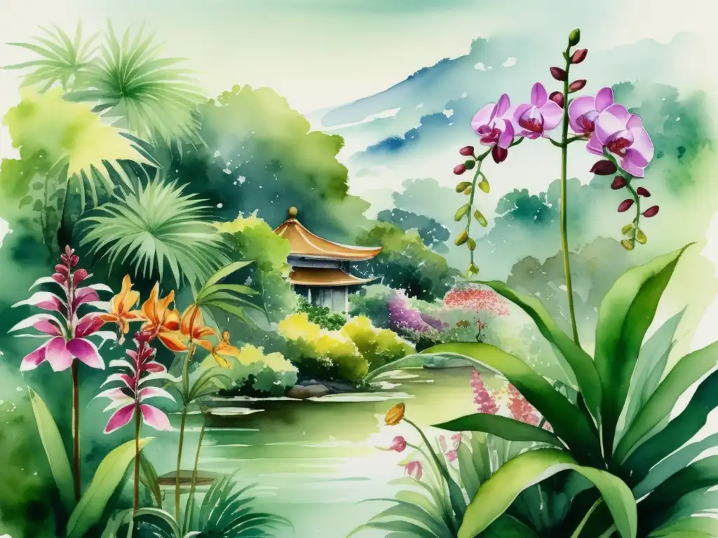 Jardín botánico con plantas medicinales en peligro: Usos y riesgos