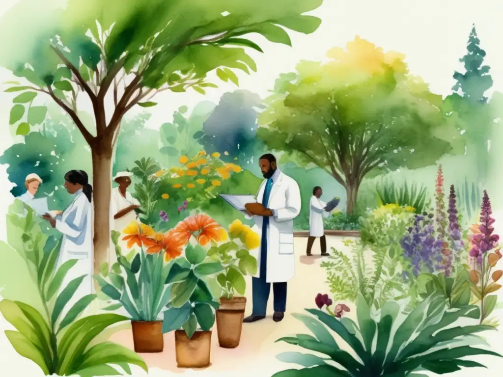 Jardín botánico con plantas medicinales: Beneficios medicinales de las plantas