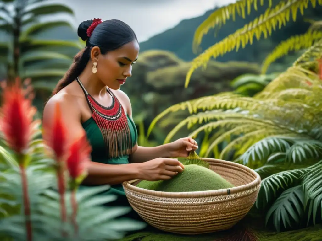 Jardín maorí: Usos y simbolismo de plantas nativas en cultura ancestral