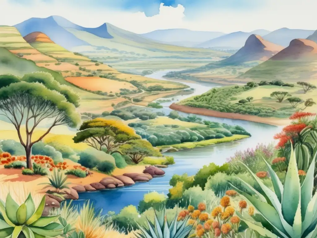 Paisaje africano: plantas medicinales y patrimonio curativo