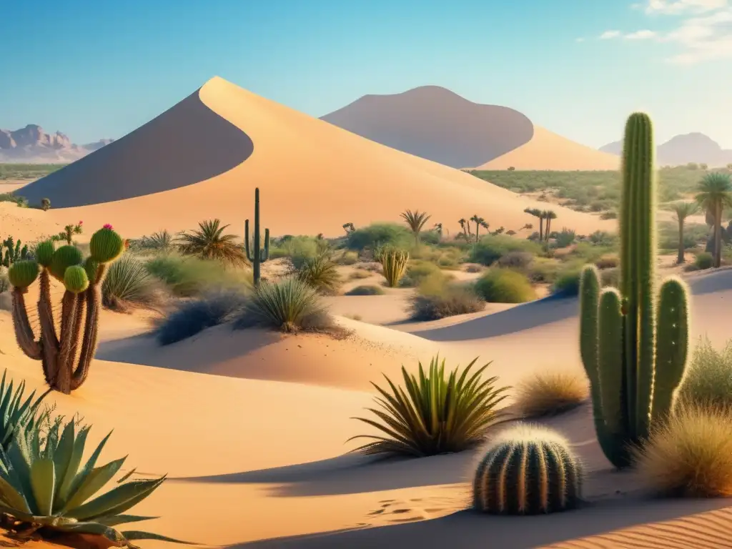 Paisaje desierto: Importancia plantas desierto equilibrio ecológico