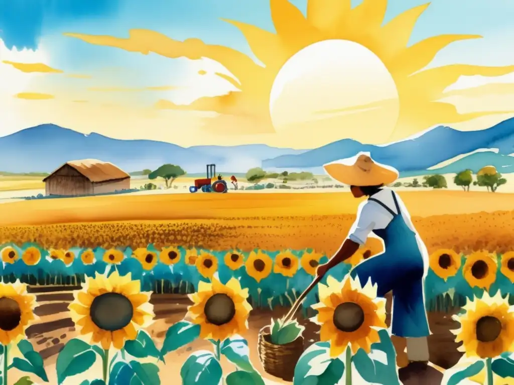 Beneficios económicos del cultivo de girasol en Argentina