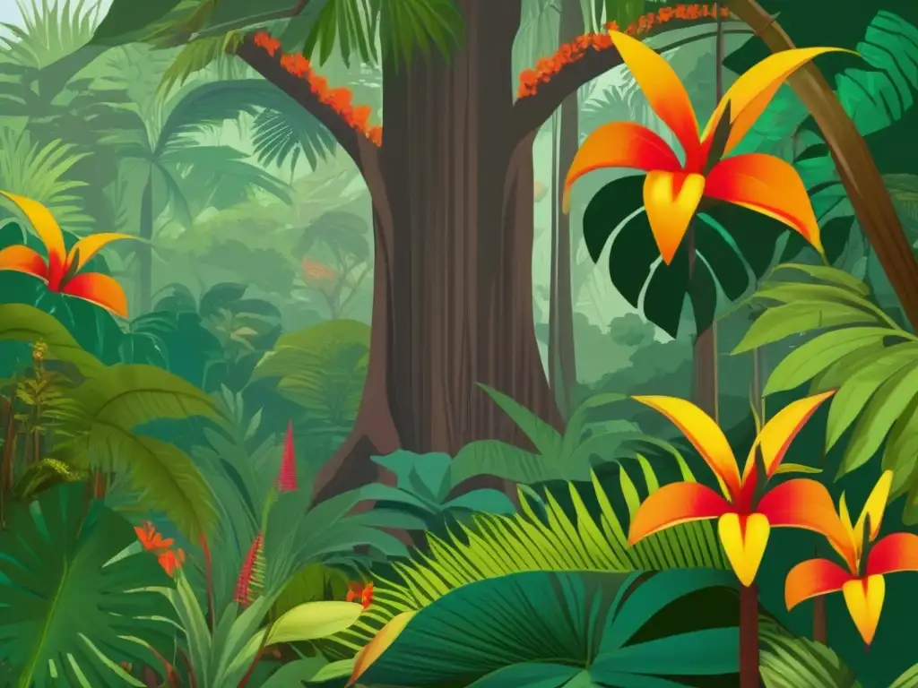 Plantas tropicales de África: Selva y biodiversidad